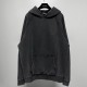 Balenciaga Autumn Winter Big Size Hoodies Adhesive Tape Ink Print Color Black Fabric 100% Cotton Casual Style Male Famale High Quality Tops