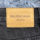 Balenciaga Spring Summer Autumn Winter Jeans Big Size Color Black Fashion Style Men Women High Quality Pants