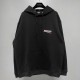 Balenciaga Autumn Winter Big Size Hoodies Front Embroider Color Gray Apricot Black Cotton Fabric 100% Cotton Casual Style Male Famale High Quality Tops